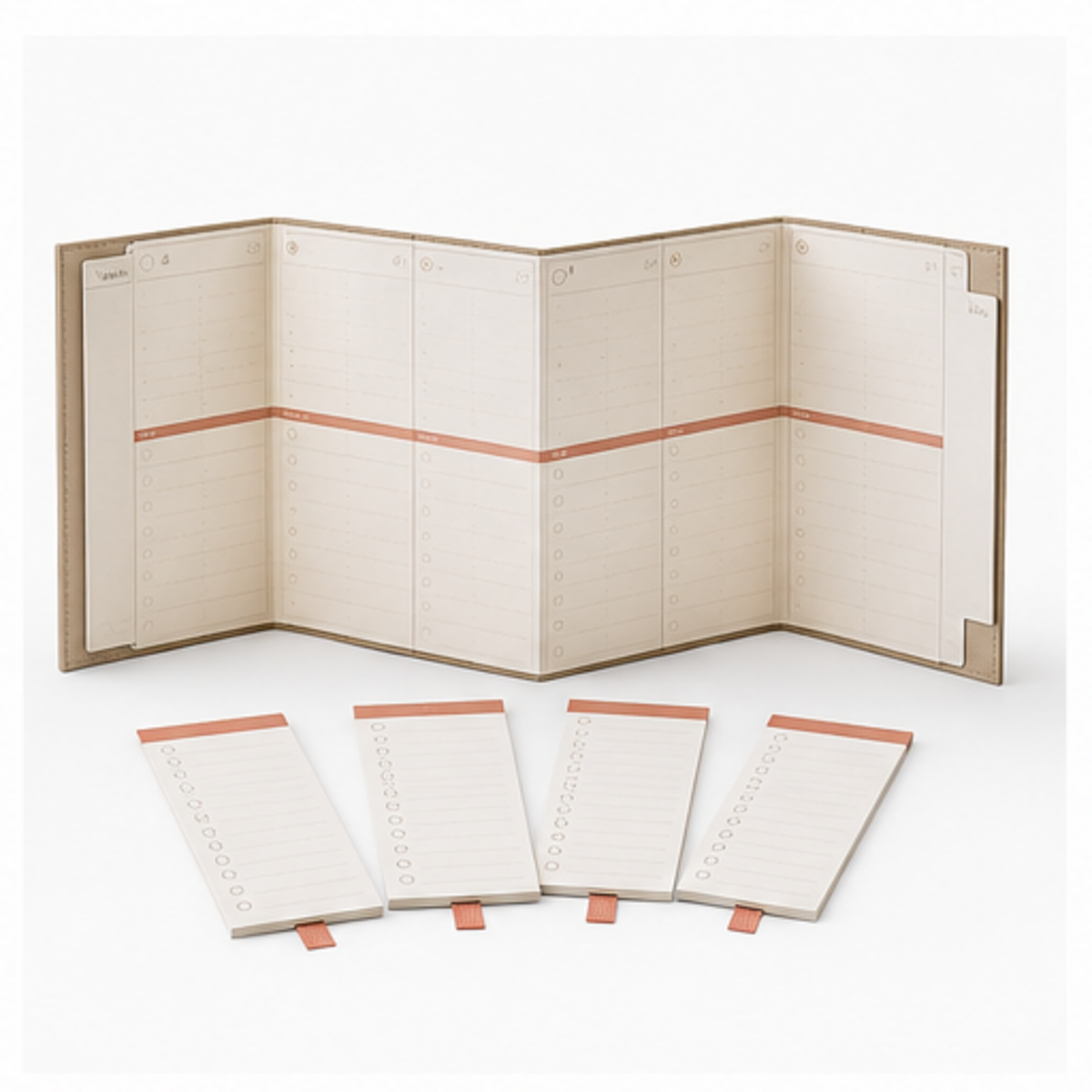DayFold Undated Weekly Planner